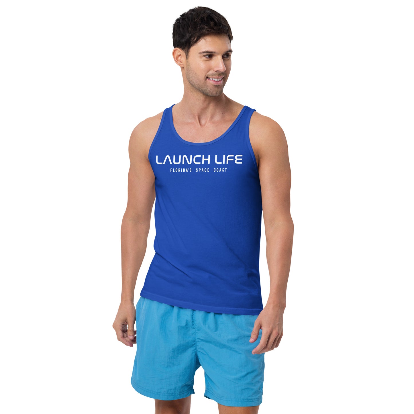 Nasa Inspired Launch Life Unisex Tank Top