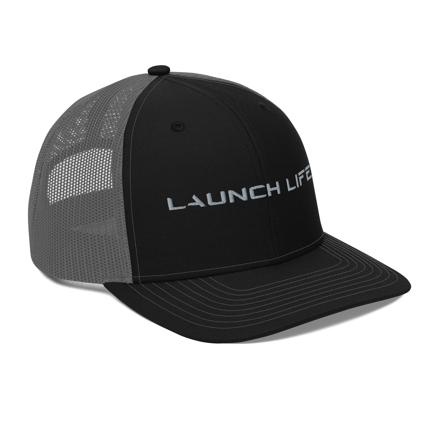 SpaceX Inspired Launch Life Trucker Cap